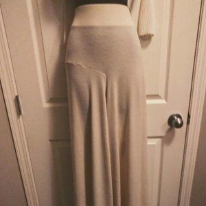 Sarah Pacini Virgin Wool Wide Leg Pants